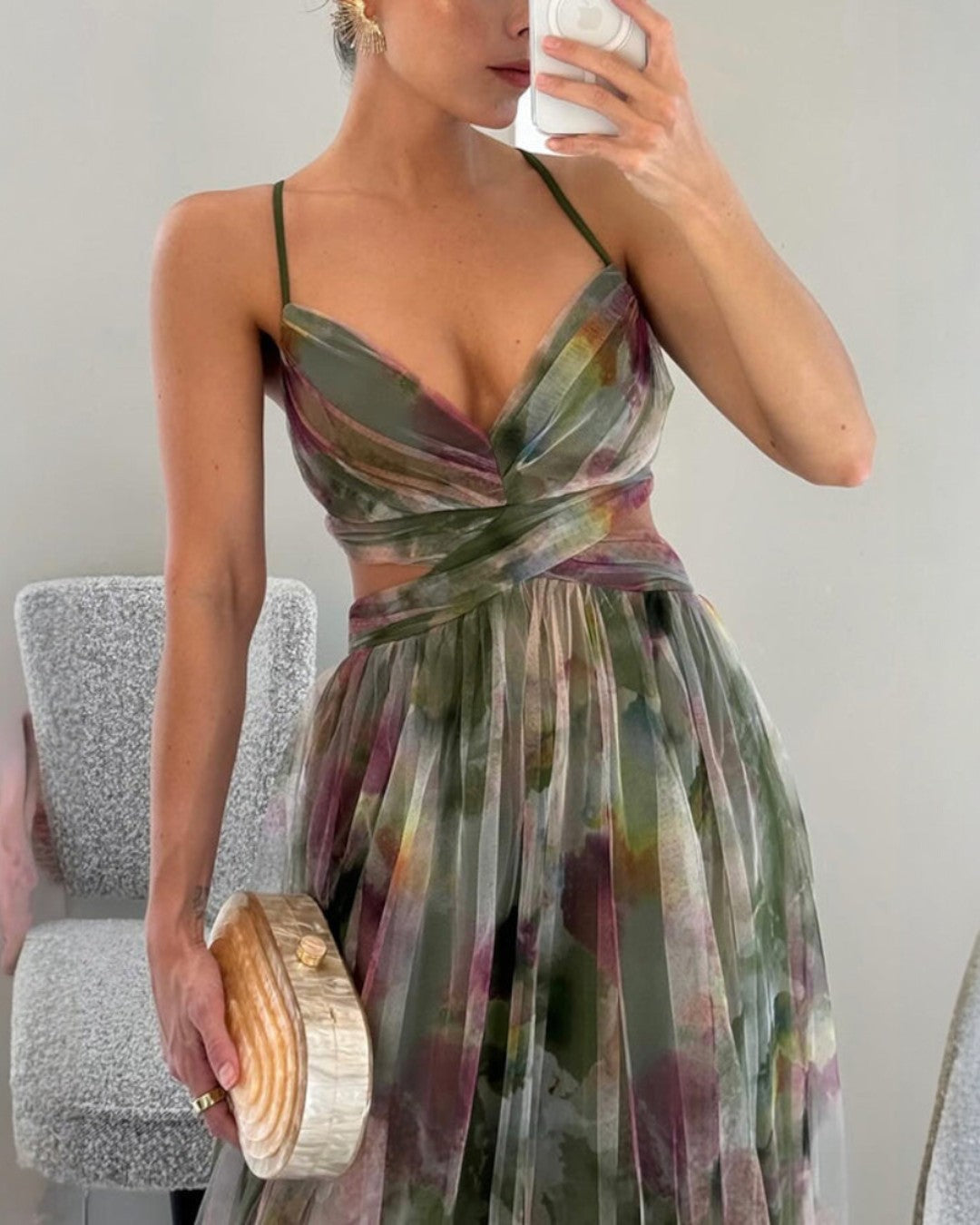 Giselle – Vestido Maxi Floral Encantador