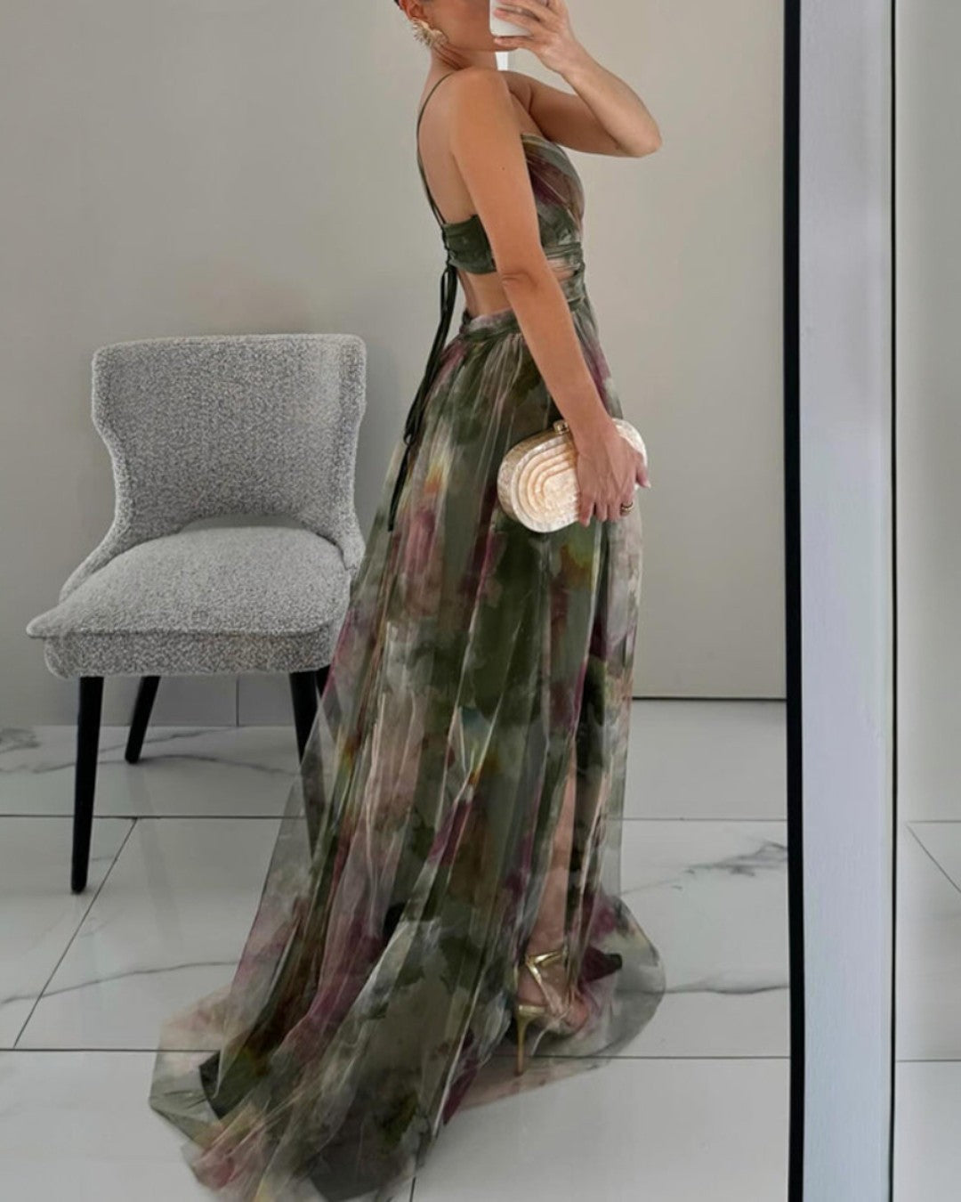 Giselle – Vestido Maxi Floral Encantador