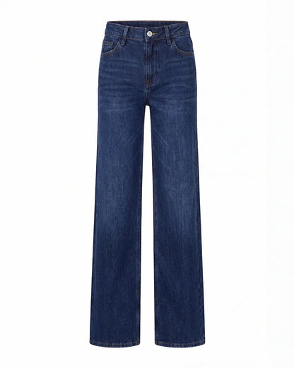 BBL Wide Leg Jeans Tiro Medio