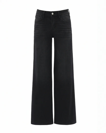 BBL Wide Leg Jeans Tiro Medio