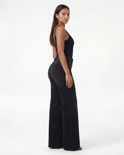 BBL Wide Leg Jeans Tiro Medio