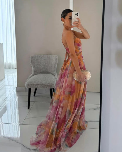 Giselle – Vestido Maxi Floral Encantador
