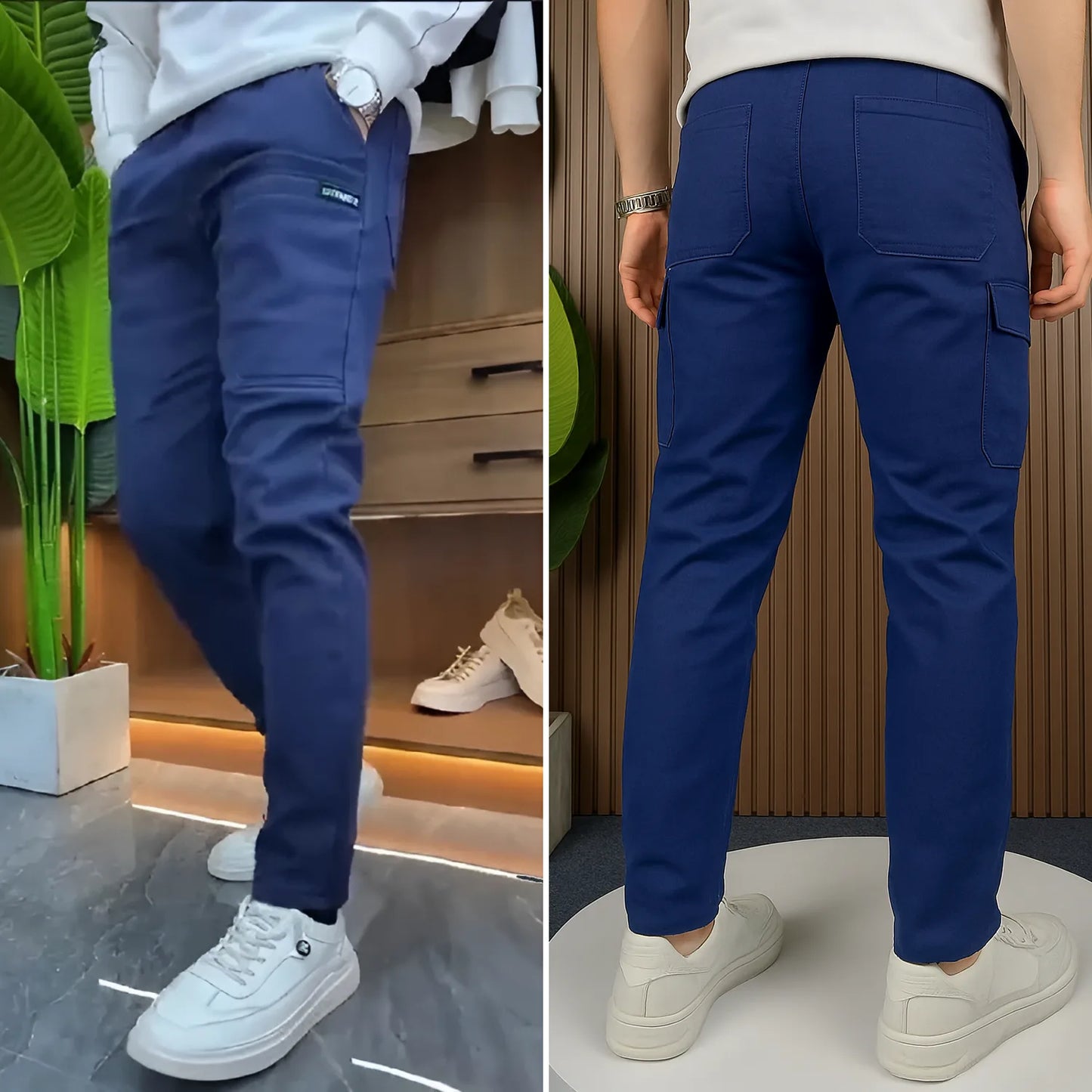 Pantalón Cargo Amplio Multi Bolsillos - Novaya™