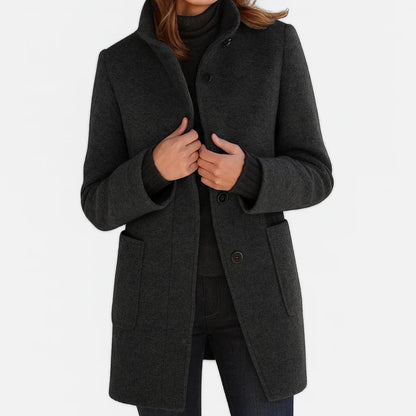Tessa - Chaqueta de Mujer con Cuello Alto