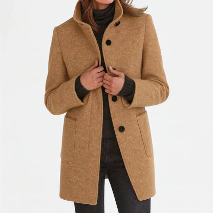 Tessa - Chaqueta de Mujer con Cuello Alto