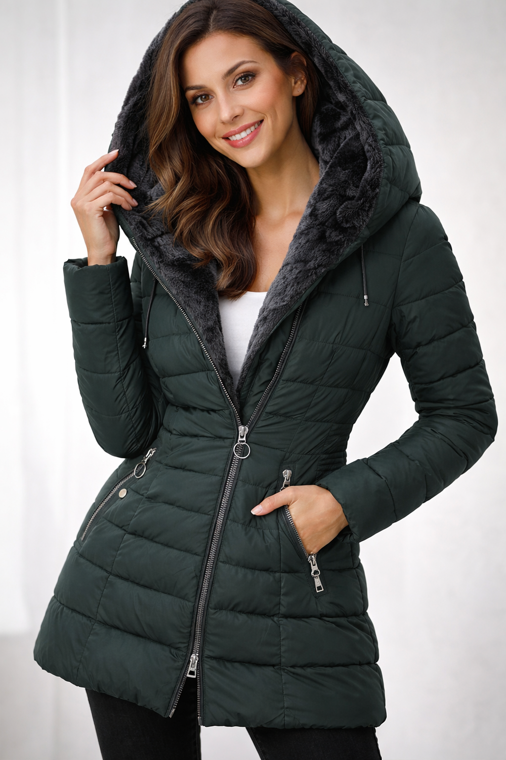 Abrigo Térmica Impermeable con Forro Polar