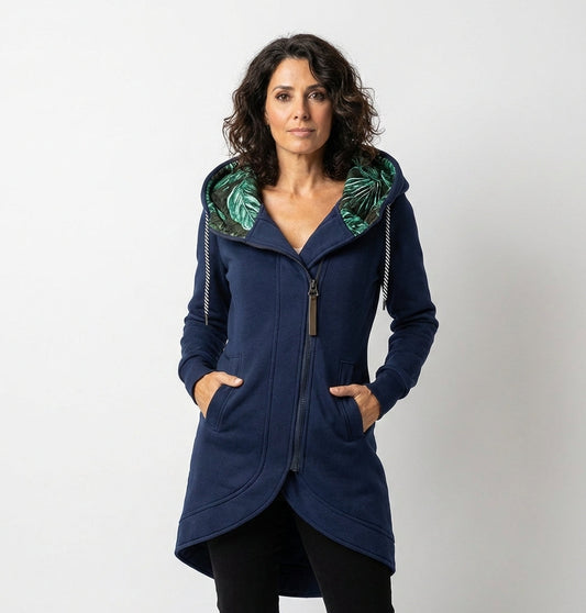 Abrigo ligero de invierno para mujer