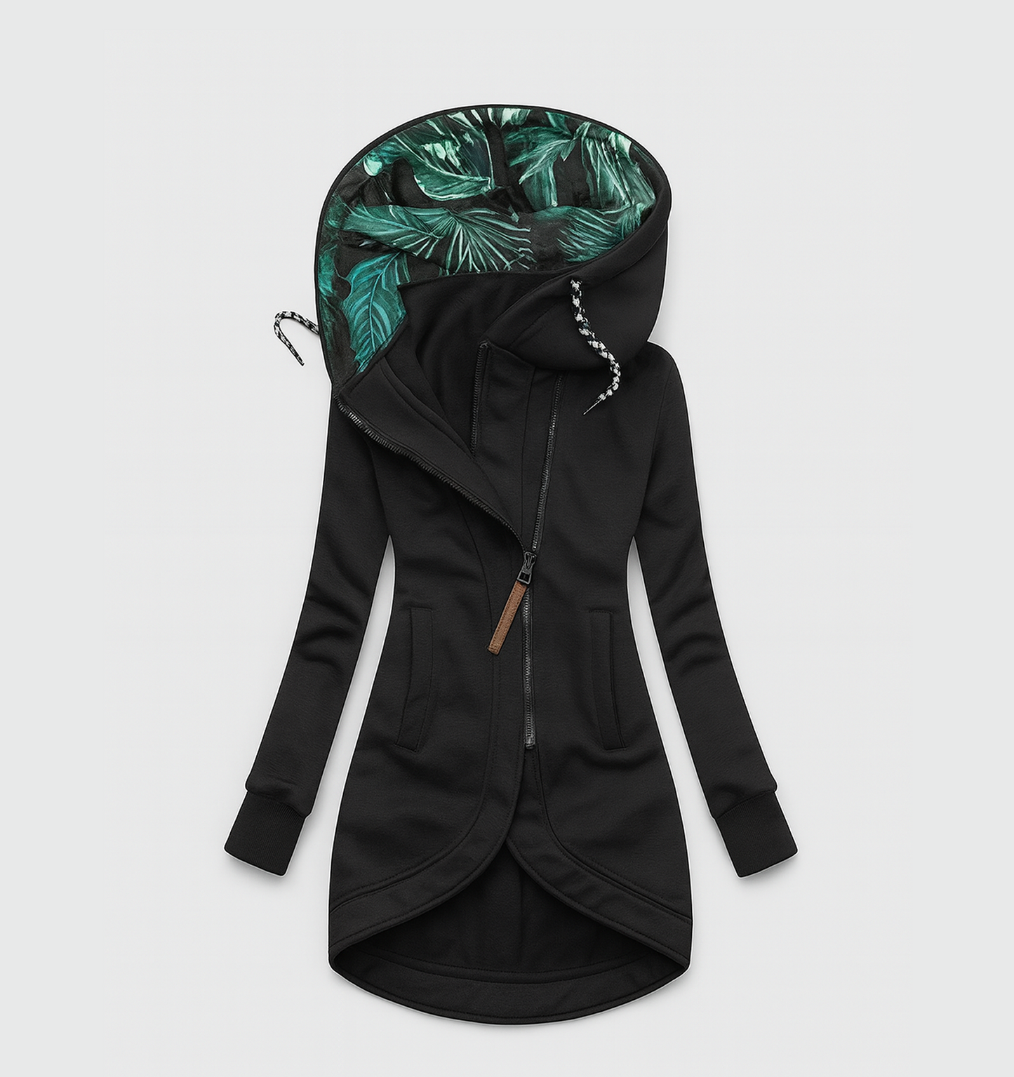 Abrigo ligero de invierno para mujer