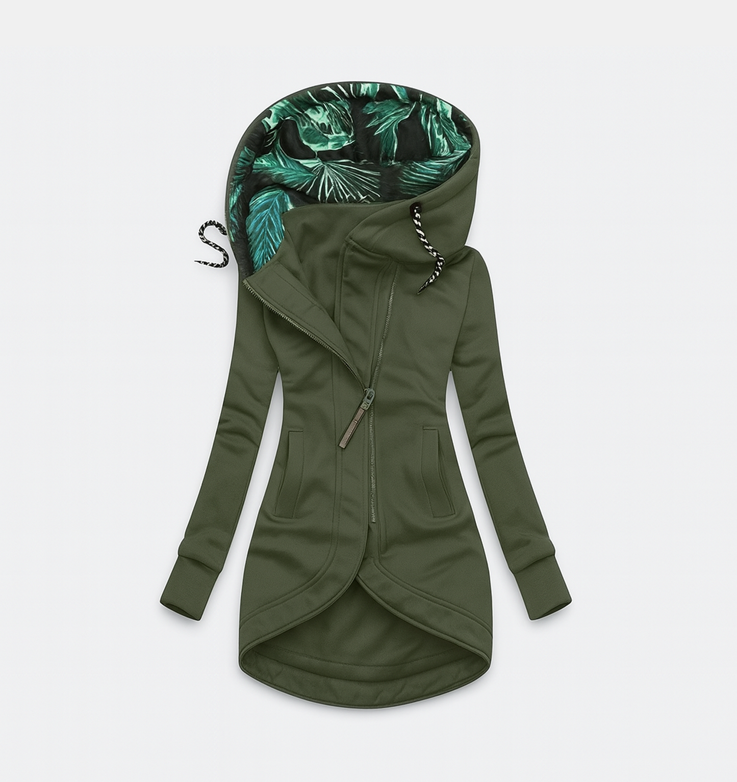 Abrigo ligero de invierno para mujer