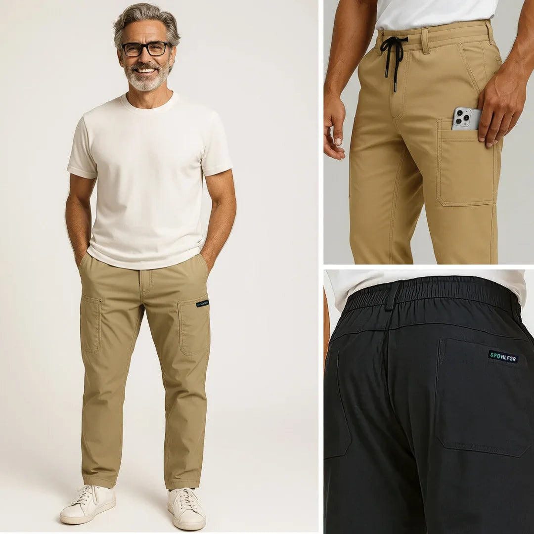Pantalón Cargo Amplio Multi Bolsillos - Novaya™