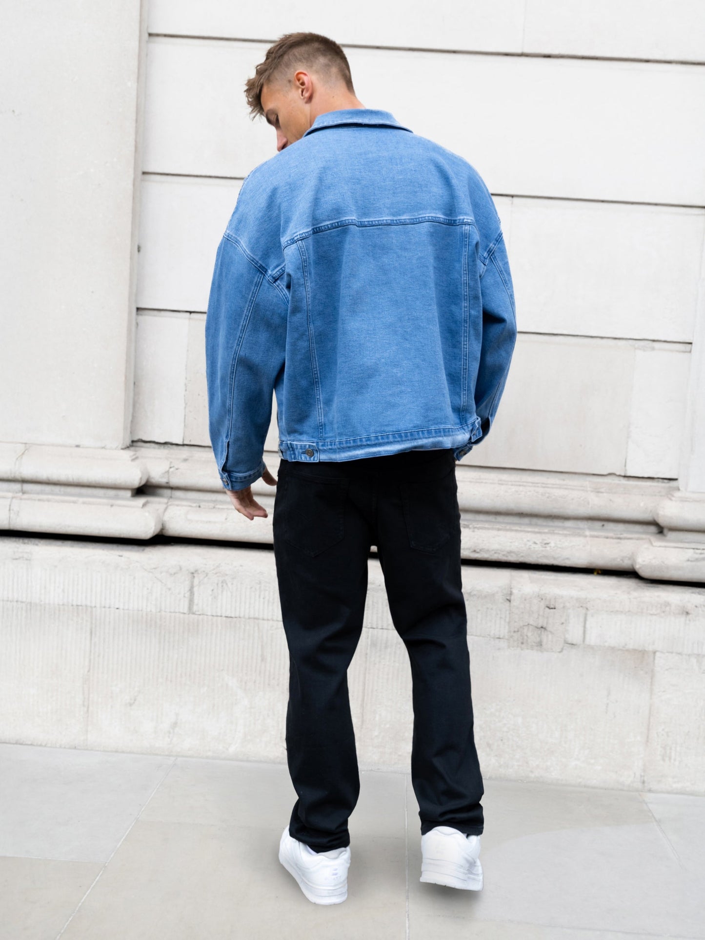 Chaqueta vaquera azul