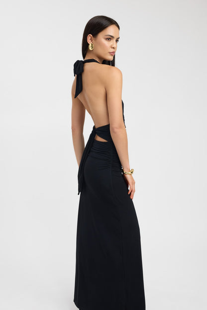 Leni Maxi Vestido - Negro