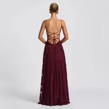 Francis Maxi Vestido - Rojo