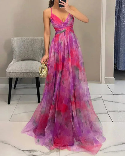 Giselle – Vestido Maxi Floral Encantador