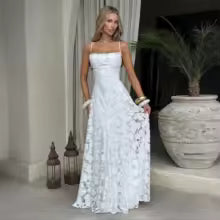 Francis Maxi Vestido - Rojo