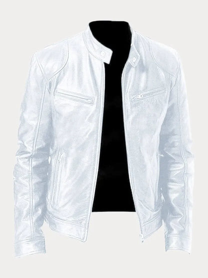 Chaqueta de cuero signature
