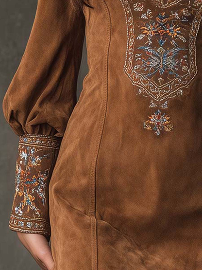Lunori™ | Vestido mini vintage