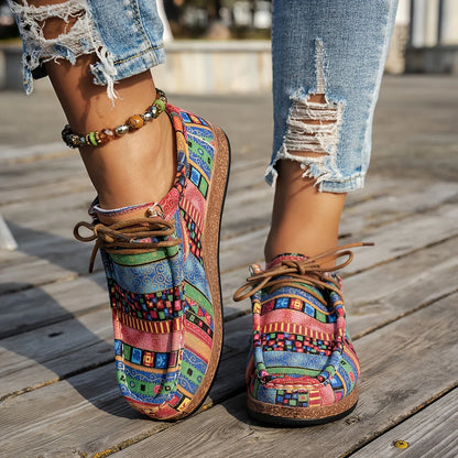 Zapatillas Ortopédicas de Confort Multicolor para Mujer.