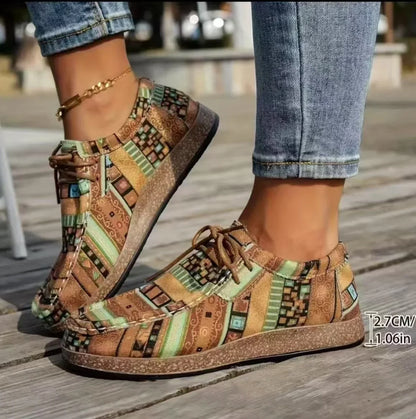 Zapatillas Ortopédicas de Confort Multicolor para Mujer.
