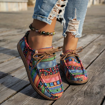 Zapatillas Ortopédicas de Confort Multicolor para Mujer.