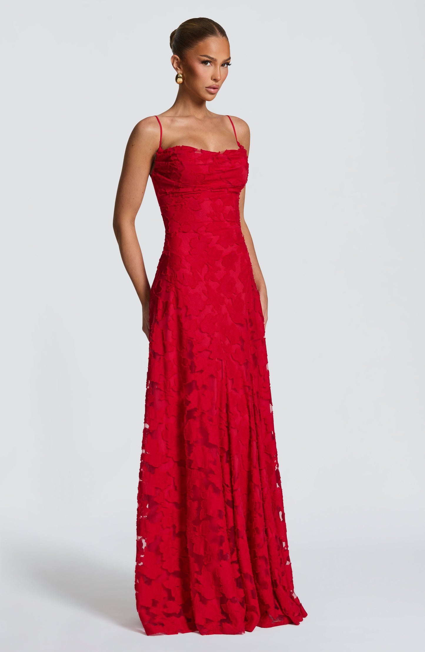 Francis Maxi Vestido - Rojo