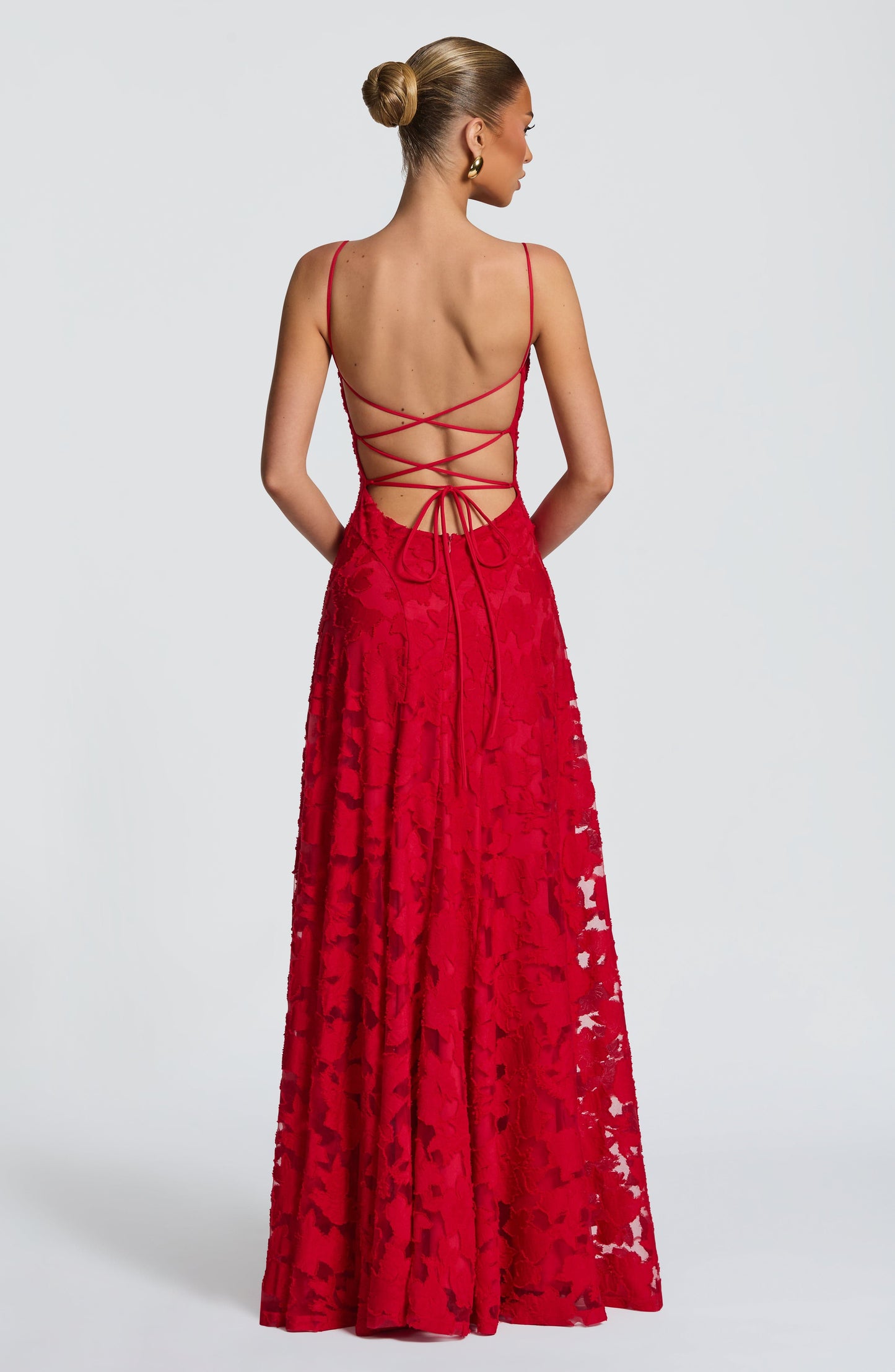 Francis Maxi Vestido - Rojo