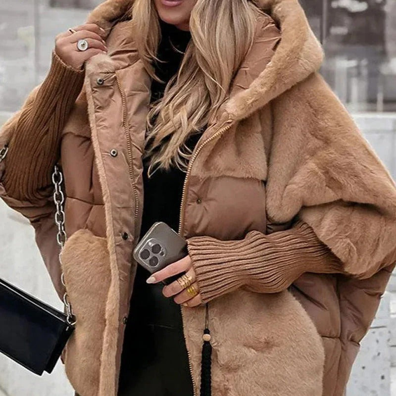LENA | Chaqueta de plumas elegante con capucha