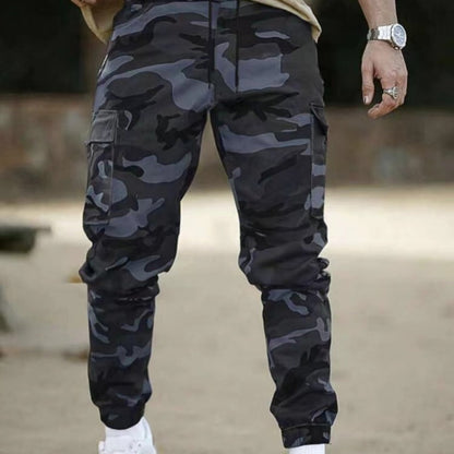 Pantalones Cargo Hombre Camuflaje - Múltiples Bolsillos y Tejido Duradero