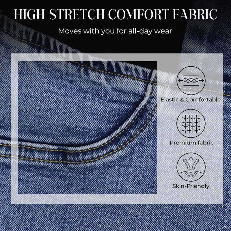 Jeans Mujer – Talle Alto, Acampanada y Stretch ✨